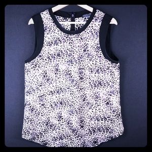 Vince Camuto Leopard Print Blouse